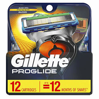 Picture of Gillette ProGlide Men's Razor Blade Refills, 12 Count