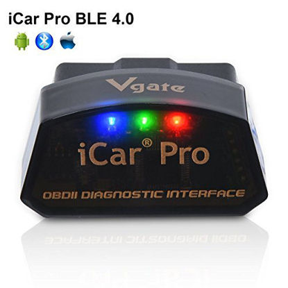 Picture of Vgate iCar Pro Bluetooth 4.0 (BLE) OBD2 Fault Code Reader OBDII Code Scanner Car Check Engine Light for iOS/Android