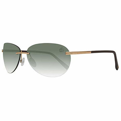 Picture of Sunglasses Timberland TB 9117 33R gold/other / green polarized