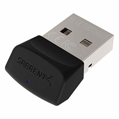 Picture of Sabrent USB Bluetooth 4.0 Micro Adapter for PC [v4.0 Class 2 with Low Energy Technology] (BT-UB40)