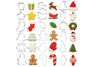 Picture of Wilton Holiday Shapes Metal Christmas Cookie Cutter Set, 18-Piece