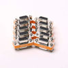 Picture of DB9 null modem female to female slimline data transfer serial port adapter 10 Pack