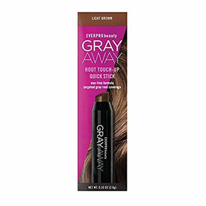 Picture of Everpro Gray Away Root Touchup Quick Stick Light Brown 0.10oz, 0.10 Oz