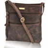 Picture of Crossbody Bags for Women - Real Leather Adjustable Shoulder Bag and Travel Purse