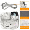 Picture of Fintie Protective Case Compatible with Fujifilm Instax Mini 8 Mini 8+ Mini 9 Instant Camera - Premium Vegan Leather Bag Cover with Removable Strap, Marble