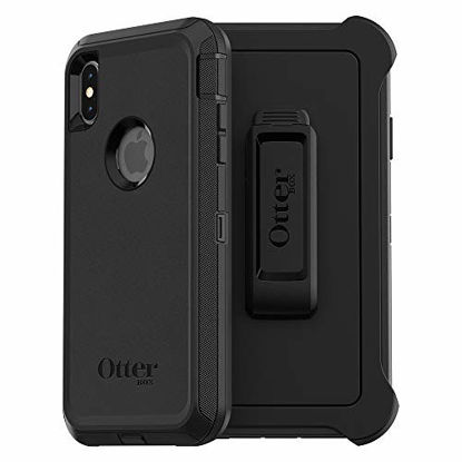 Picture of OtterBox DEFENDER SERIES SCREENLESS EDITION Case for iPhone Xs Max - Retail Packaging - BLACK