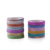 Picture of 12 Colors Skinny Glitter Paper Washi Tape Set of 24
