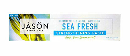 Picture of Jason Sea Fresh Toothpaste, Deep Sea Spearmint, 6 Ounce (Pack of 2)