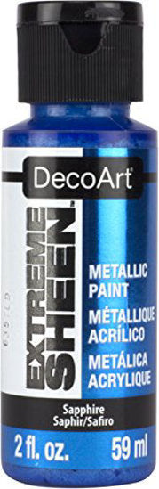 Picture of DecoArt 2 Ounce, Sapphire Extreme Sheen Paint, 2 oz