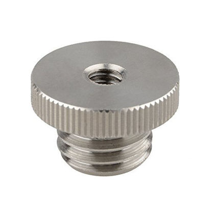 Picture of CAMVATE 1/4"-20 to 5/8"-11 Threaded Screw Adapter for Tripod Laser Level Bosch Adapter