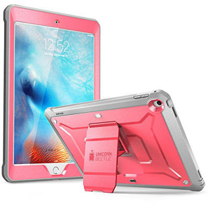 Picture of SUPCASE Unicorn Beetle Pro Series Case Designed for iPad 9.7 2018 / 2017, with Built-In Screen Protector & Dual Layer Full Body Rugged Protective Case for iPad 9.7 5th / 6th Generation (Pink)