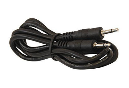 Picture of Ancable 2-Pack 3.5mm 1/8 TS Male Mini Plug to Male Mini Plug Monaural Mono Audio Cable 3ft - 12V Trigger, IR Infrared Sensor Receiver Extender