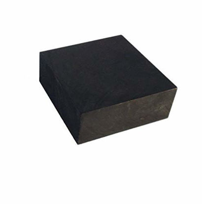 Picture of OTOOLWORLD 99.9% Purity Graphite Ingot Block EDM Graphite Plate Milling Surface (50MMx50MMx20MM)