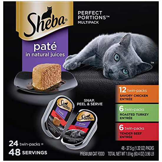 GetUSCart SHEBA Perfect Portions Soft Wet Cat Food Pat in