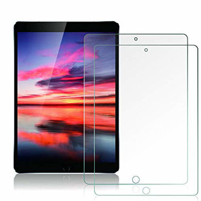 Picture of [2 Pack] iPad 6th Generation Screen Protector [ Tempered Glass ] [ Bubble-Free ] [ Anti-Scratch ], Compatible with iPad 5th Generation/iPad Pro 9.7 / iPad Air 2 / iPad Air for Apple iPad 9.7 inch