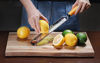 Picture of Deiss PRO Citrus Zester & Cheese Grater - Parmesan Cheese Lemon, Ginger, Garlic, Nutmeg, Chocolate, Vegetables, Fruits - Razor-Sharp Stainless Steel Blade, Wide, Dishwasher Safe
