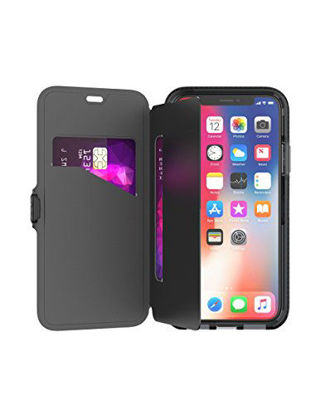Picture of tech21 Evo Wallet Phone Case for iPhone X/Xs - Black (T21-5860)