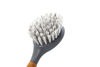 Picture of Full Circle Tenacious C Cast Iron Brush and Scraper, Bamboo Handle, 1 EA, Grey
