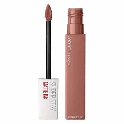 Picture of Maybelline SuperStay Matte Ink Un-nude Liquid Lipstick, Seductress, 0.17 Fl Oz, Pack of 1