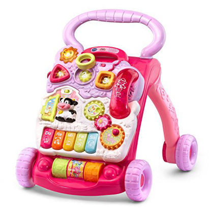 Picture of VTech Sit-to-Stand Learning Walker (Frustration Free Packaging), Pink