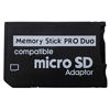Picture of PSP Memory Stick Adapter, Funturbo Micro SD to Memory Stick PRO Duo MagicGate Card for Sony Playstation Portable, Camera, Handycam