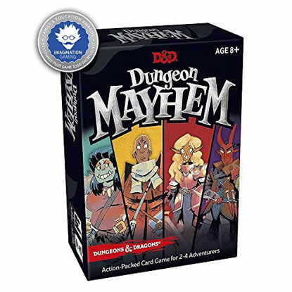 Picture of Dungeon Mayhem | Dungeons & Dragons Card Game | 2-4 Players, 120 Cards