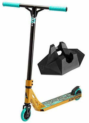 Picture of ARCADE Pro Scooters - Stunt Scooter for Kids 8 Years and Up - Perfect for Beginners Boys and Girls - Best Trick Scooter for BMX Freestyle Tricks (Gold/Teal)