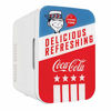 Picture of Cooluli K10LGA Mini Fridge Coca-Cola Americana Retro (10 Liter/12 Can) Portable AC/DC Powered Cooler and Warmer