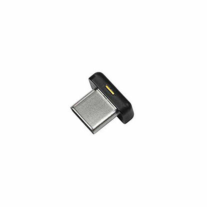 Picture of Yubico - YubiKey 5C Nano - Two Factor Authentication USB Security Key, Fits USB-C Ports - Protect Your Online Accounts with More Than a Password, FIDO Certified USB Password Key, Extra Compact Size