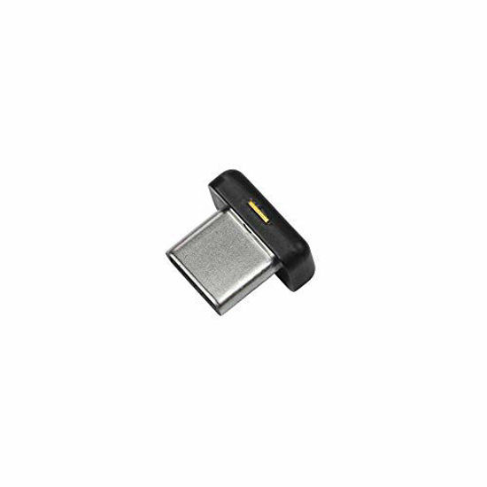 Picture of Yubico - YubiKey 5C Nano - Two Factor Authentication USB Security Key, Fits USB-C Ports - Protect Your Online Accounts with More Than a Password, FIDO Certified USB Password Key, Extra Compact Size