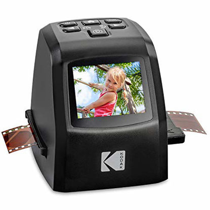 Picture of KODAK Mini Digital Film & Slide Scanner - Converts 35mm, 126, 110, Super 8 & 8mm Film Negatives & Slides to 22 Megapixel JPEG Images - Includes - 2.4 LCD Screen - Easy Load Film Adapters