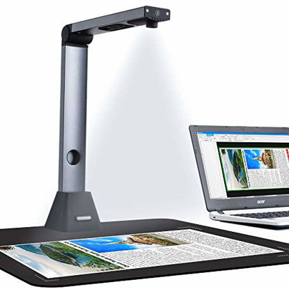 Picture of iCODIS Document Camera X3, High Definition Portable Scanner for Teacher, Not Compatible with MAC, Capture Size A3, Multi-Language OCR and English Article Recognition