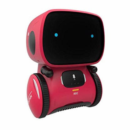 Picture of 98K Kids Robot Toy, Smart Talking Robots, Gift for Boys and Girls Age 3+, Intelligent Partner and Teacher, with Voice Controlled and Touch Sensor, Singing, Dancing, Repeating