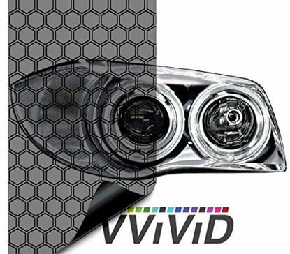 Picture of VViViD Hex+ Air-Tint Light Headlight Vinyl (17.9" x 60")