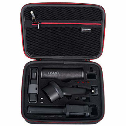 Picture of Smatree Hard Carrying Case Compatible with DJI Osmo Pocket 2/Osmo Pocket, Extension Rod, OSMO Pocket Waterproof Case and Other Accessories (OSMO Pocket and Accessories are NOT Included)