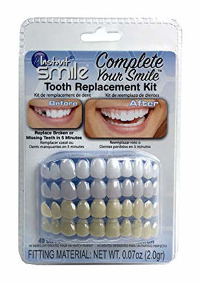 Picture of Instant Smile Complete Your Smile Temporary Tooth Replacement Kit - Replace a missing tooth in minutes - Patented