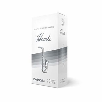 Picture of DAddario Woodwinds Hemke Alto Sax Reeds, Strength 2.0, 5-pack - RHKP5ASX200