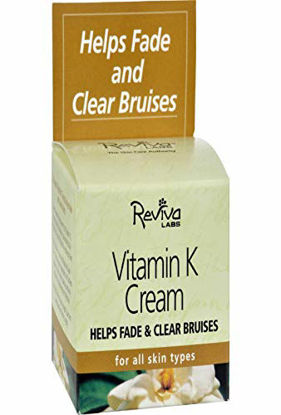 Picture of Reviva Labs Vitamin K Cream, For All Skin Types, 2-Ounce, Packaging May Vary