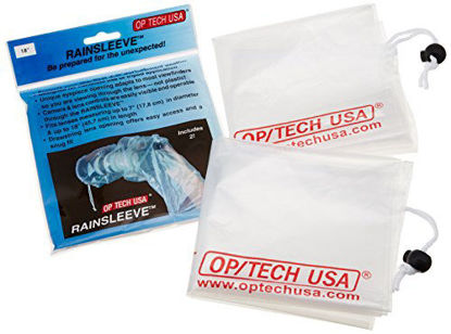 Picture of OP/TECH USA 9001132 Rainsleeve - Original, 2-Pack (Clear)