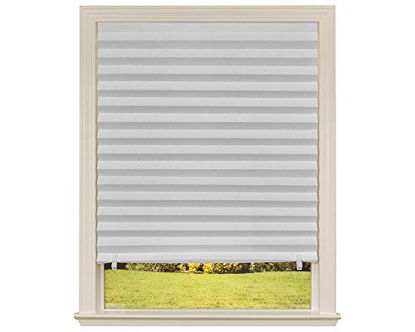 Picture of Original Light Filtering Pleated Paper Shade White, 36 x 72, 6-Pack