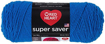Picture of Red Heart E300.0886 Super Saver Yarn, Blue