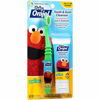 Picture of Orajel Elmo Fluoride-Free Tooth & Gum Cleanser 1.0 oz. with Toothbrush, Banana Apple, 1 oz.