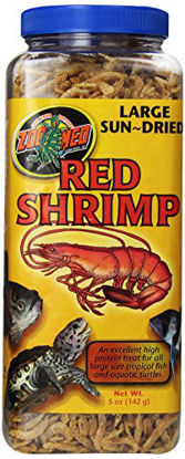 Picture of Zoo Med Sun Dried Large Red Shrimp, 5-Ounce
