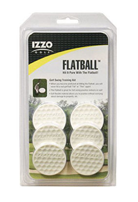 Picture of Izzo Golf Flatball Swing Golf Training Aid