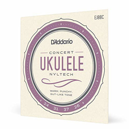 Picture of D'Addario EJ88C Nyltech Ukulele Strings, Concert