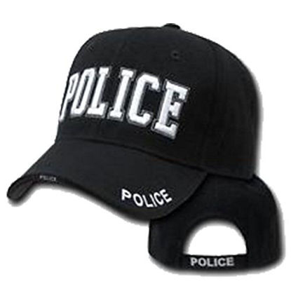Picture of Rapid Dominance Genuine 3-D High Embroidered Baseball Caps Hats (Adjustable , POLICE)