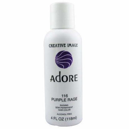 Picture of ADORE Semi Permanent Hair Color #116 Purple Rage 4 oz