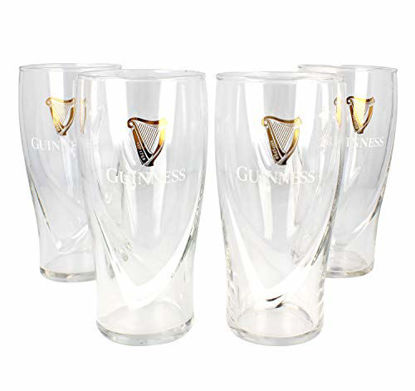 Picture of Guinness 20oz Gravity Pint Glass - 4 Pack