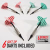 Picture of Franklin Sports Electronic Dartboard Set - Digital Dartboard with Scoreboard - Official Size 15.5" - Safe Soft Tip Dartboard - FS6000