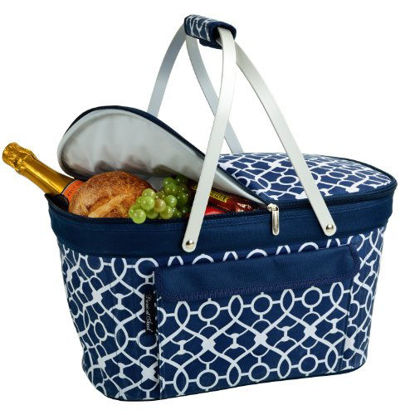Picture of Picnic at Ascot Patented Insulated Folding Picnic Basket Cooler- Designed & Quality Approved in the USA